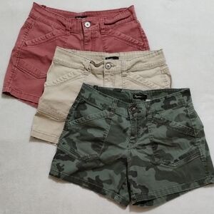 Lot of 3 Supplies Women's Size 4 Casual Utility Shorts